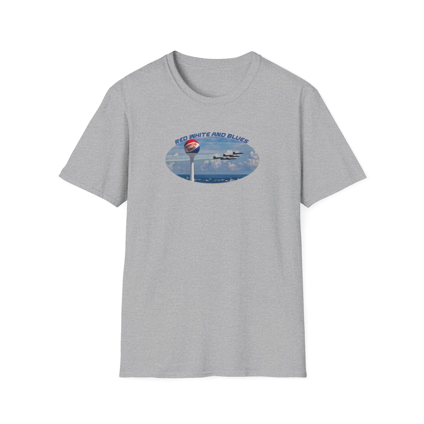 Blue Angels Red, White, and Blues Pensacola Beach Airshow T-Shirt