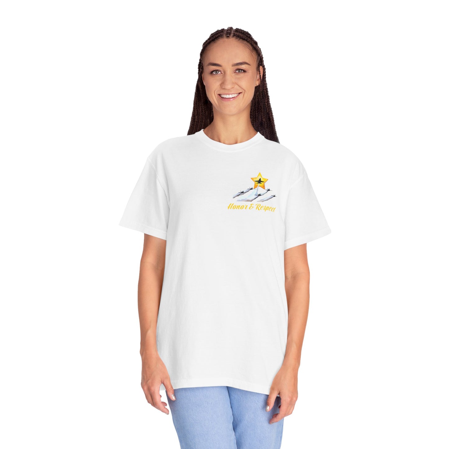 Pensacola Blues Gold Star "Honor & Respect" Pocket featuring Missing Man Formation - PBP10