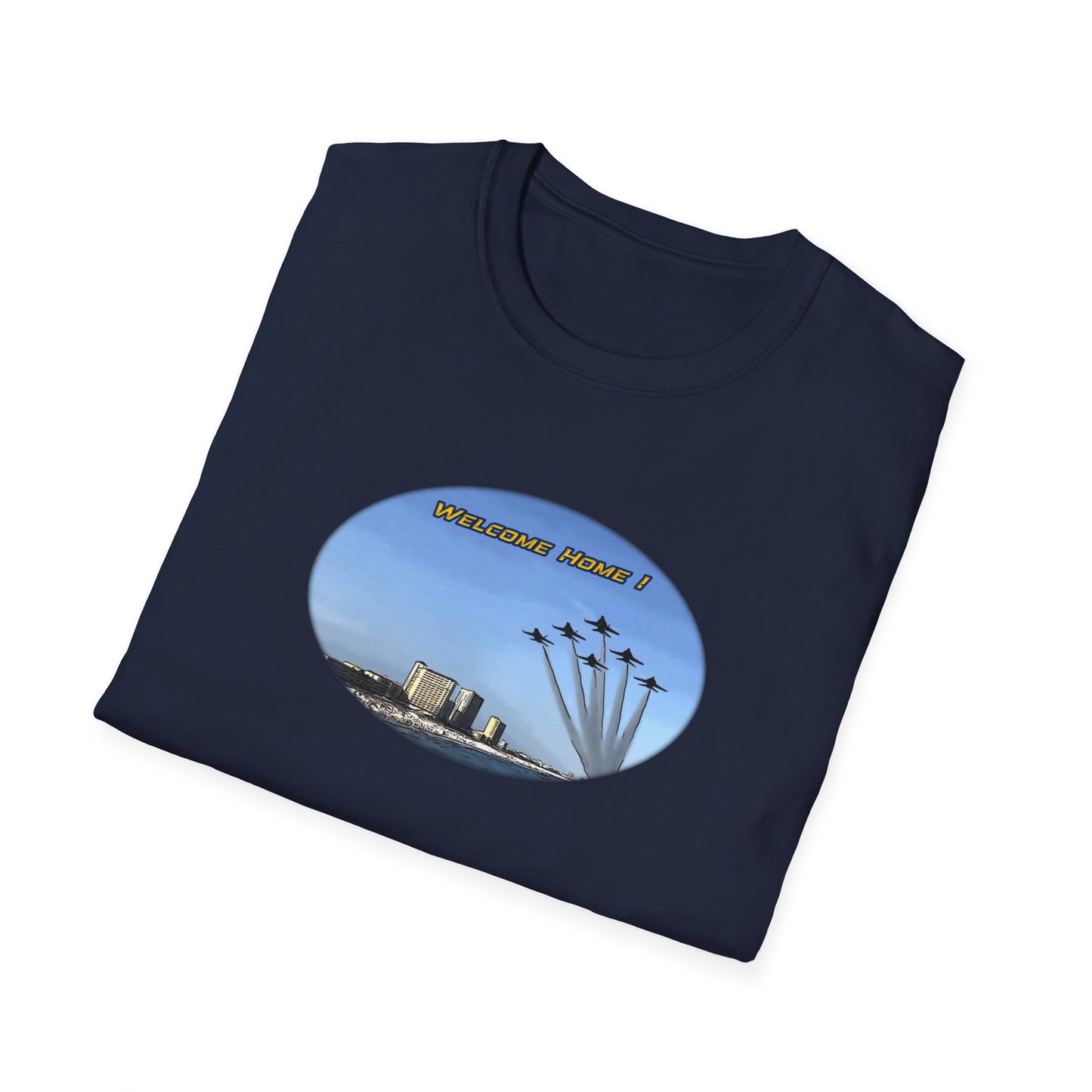 Blue Angels Beach Buzz on Pensacola Beach T-Shirt