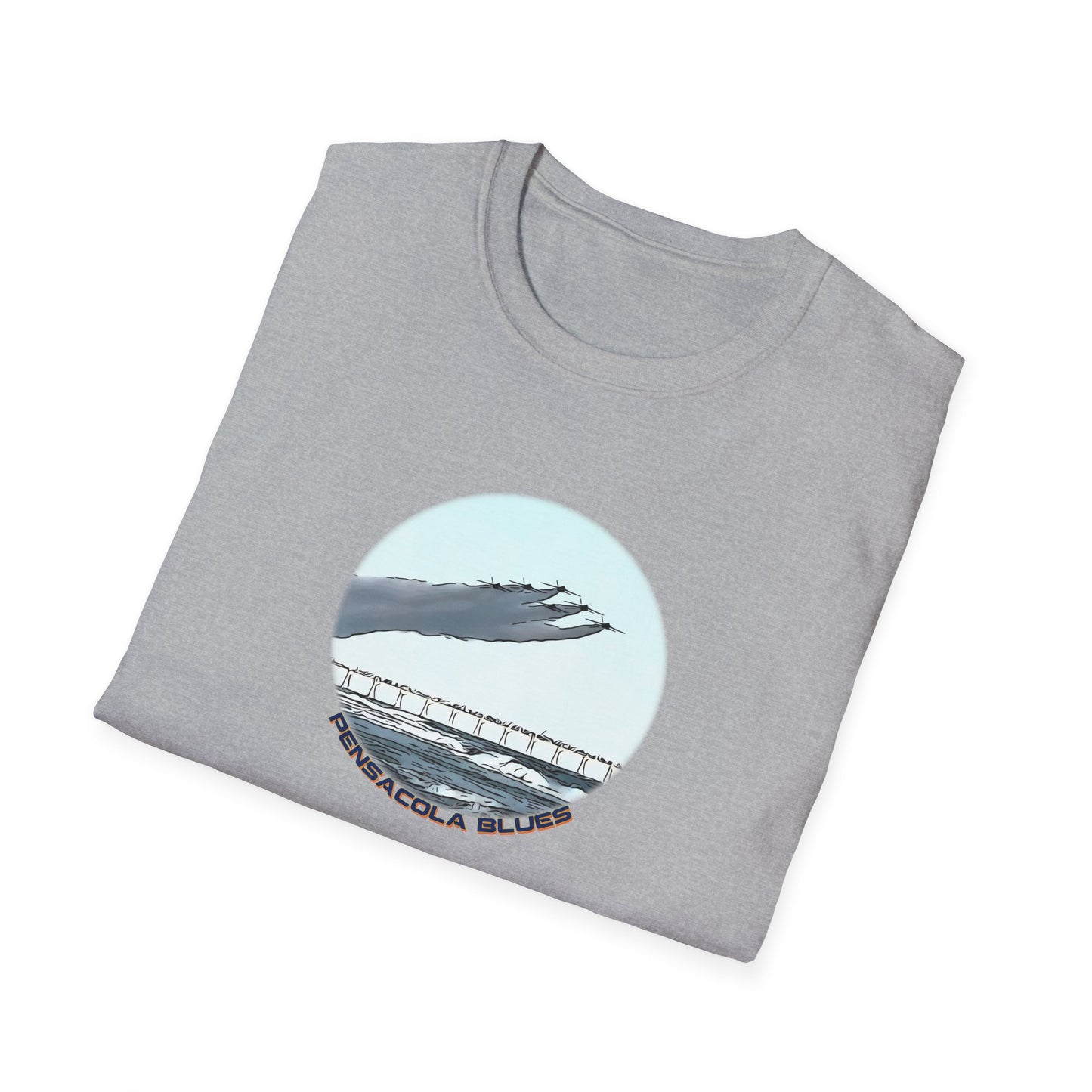 Blue Angels Beach Buzz on Pensacola Beach T-Shirt - PF01
