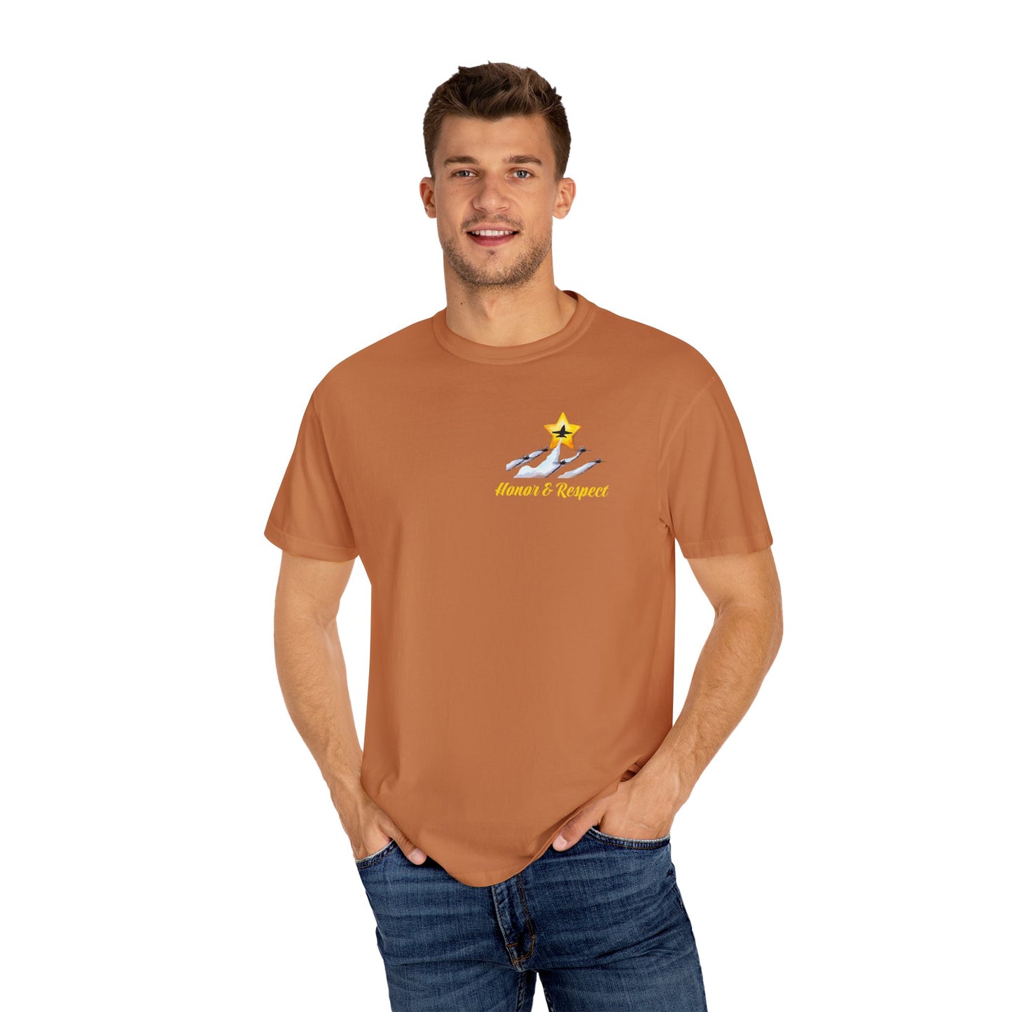 Pensacola Blues Gold Star "Honor & Respect" Pocket featuring Missing Man Formation - PBP10