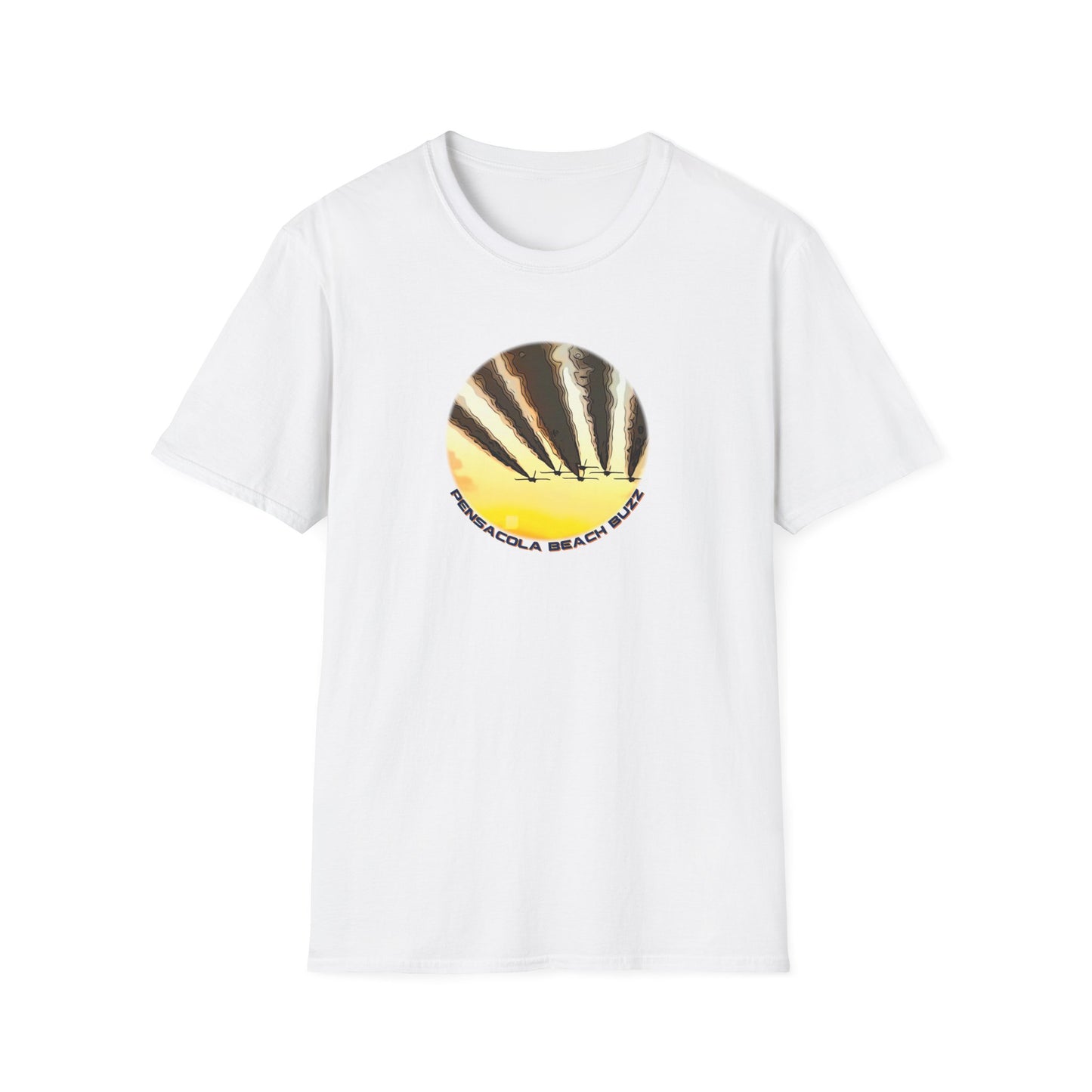 Blue Angels Beach Buzz on Pensacola Beach T-Shirt