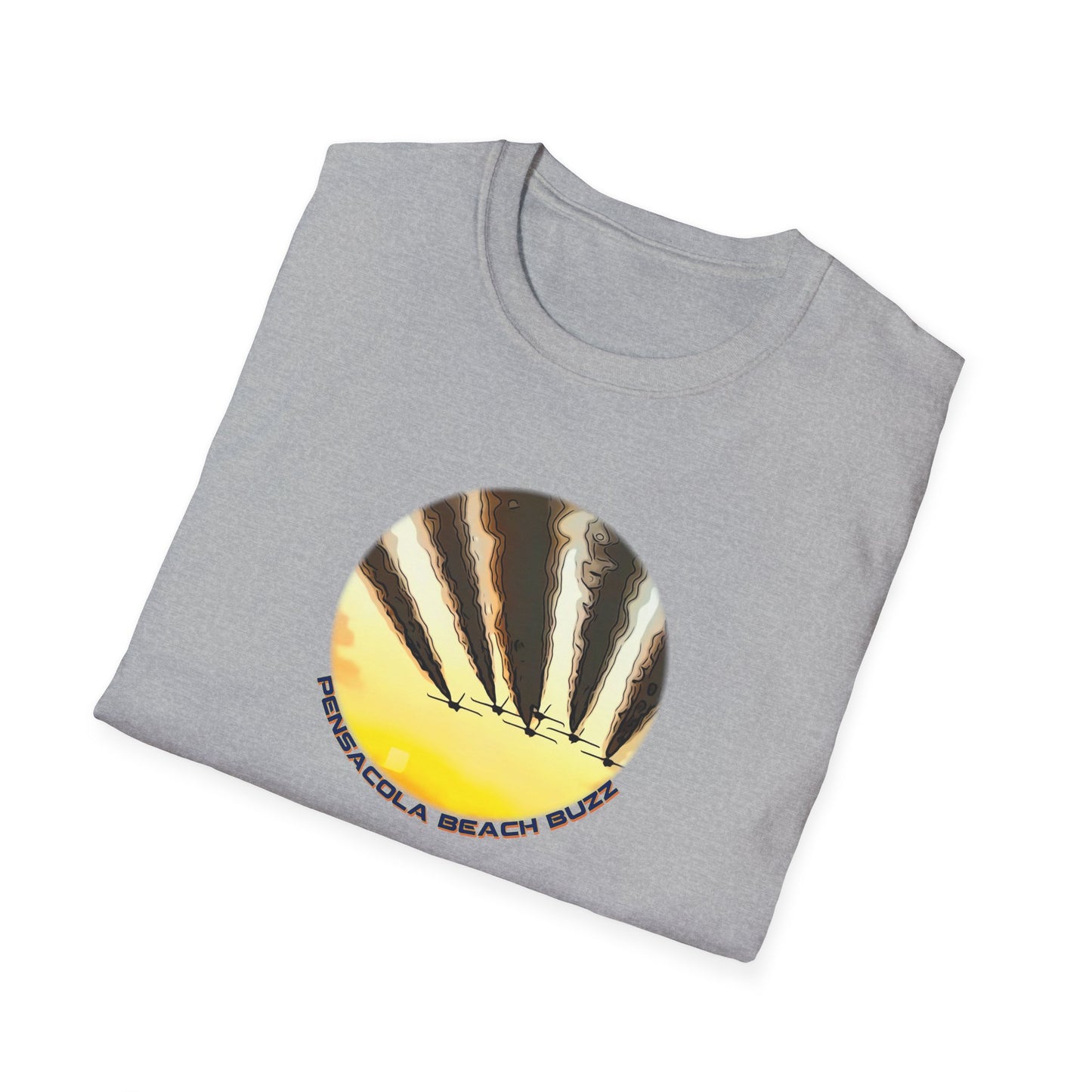 Blue Angels Beach Buzz on Pensacola Beach T-Shirt