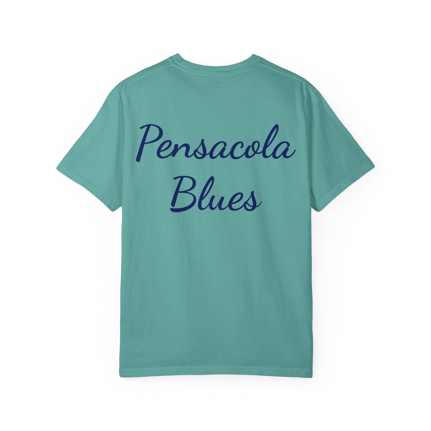 Pensacola Blues featuring Blue Angels Approaching the Pensacola Beach Pier Beach Buzz - PBP04