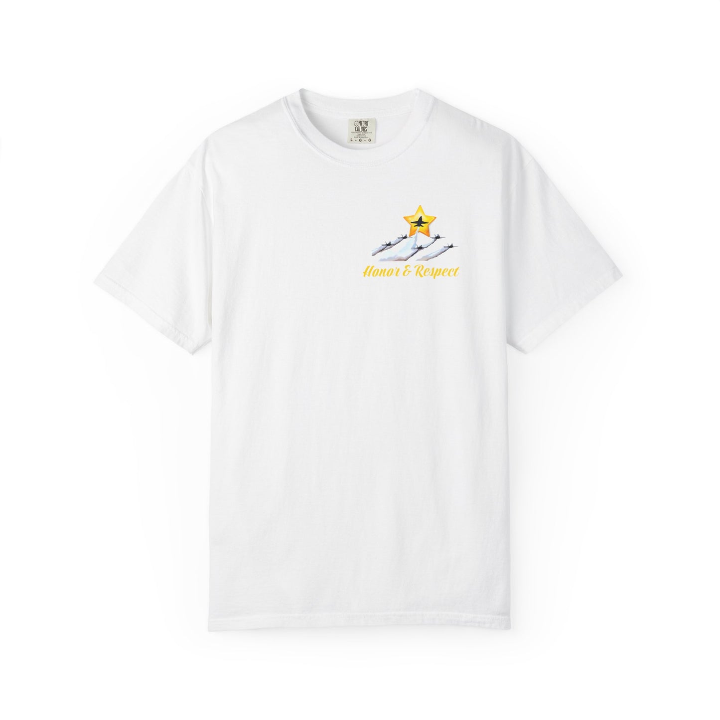 Pensacola Blues Gold Star "Honor & Respect" Pocket featuring Missing Man Formation - PBP10