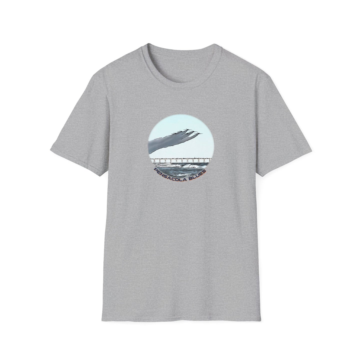 Blue Angels Beach Buzz on Pensacola Beach T-Shirt - PF01