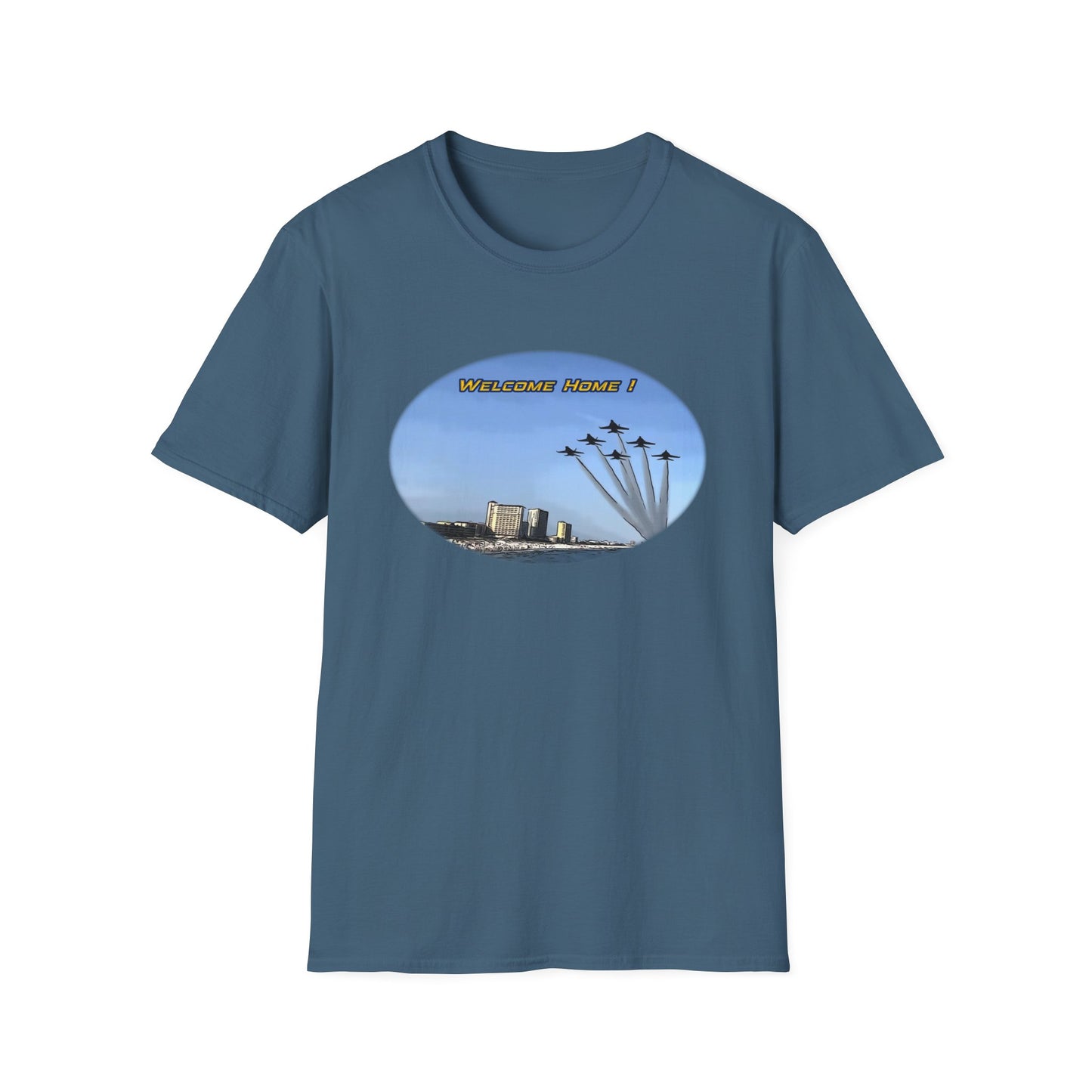 Blue Angels Beach Buzz on Pensacola Beach T-Shirt