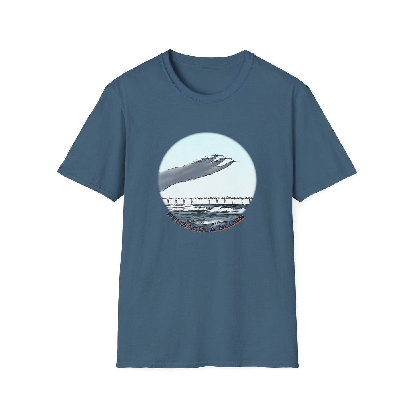 Blue Angels Beach Buzz on Pensacola Beach T-Shirt - PF01