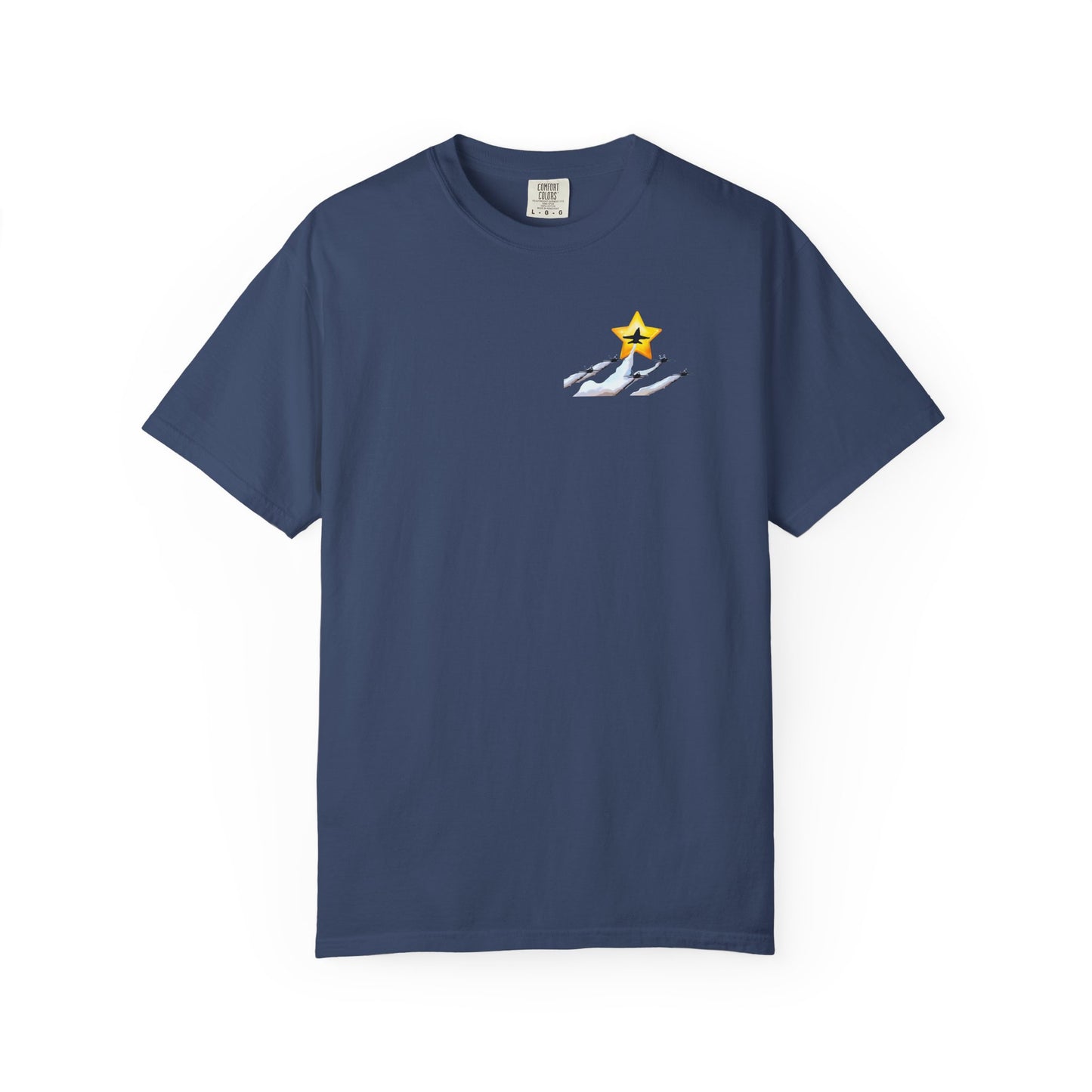 Pensacola Blues Gold Star Pocket featuring Missing Man Formation - PBP06