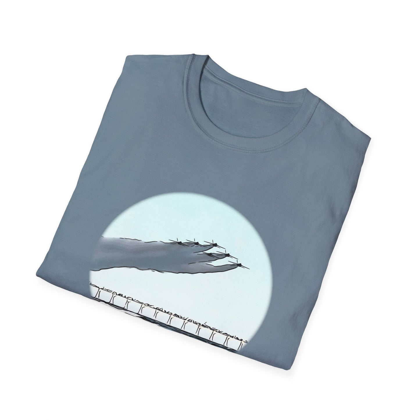 Blue Angels Beach Buzz on Pensacola Beach T-Shirt - PF01