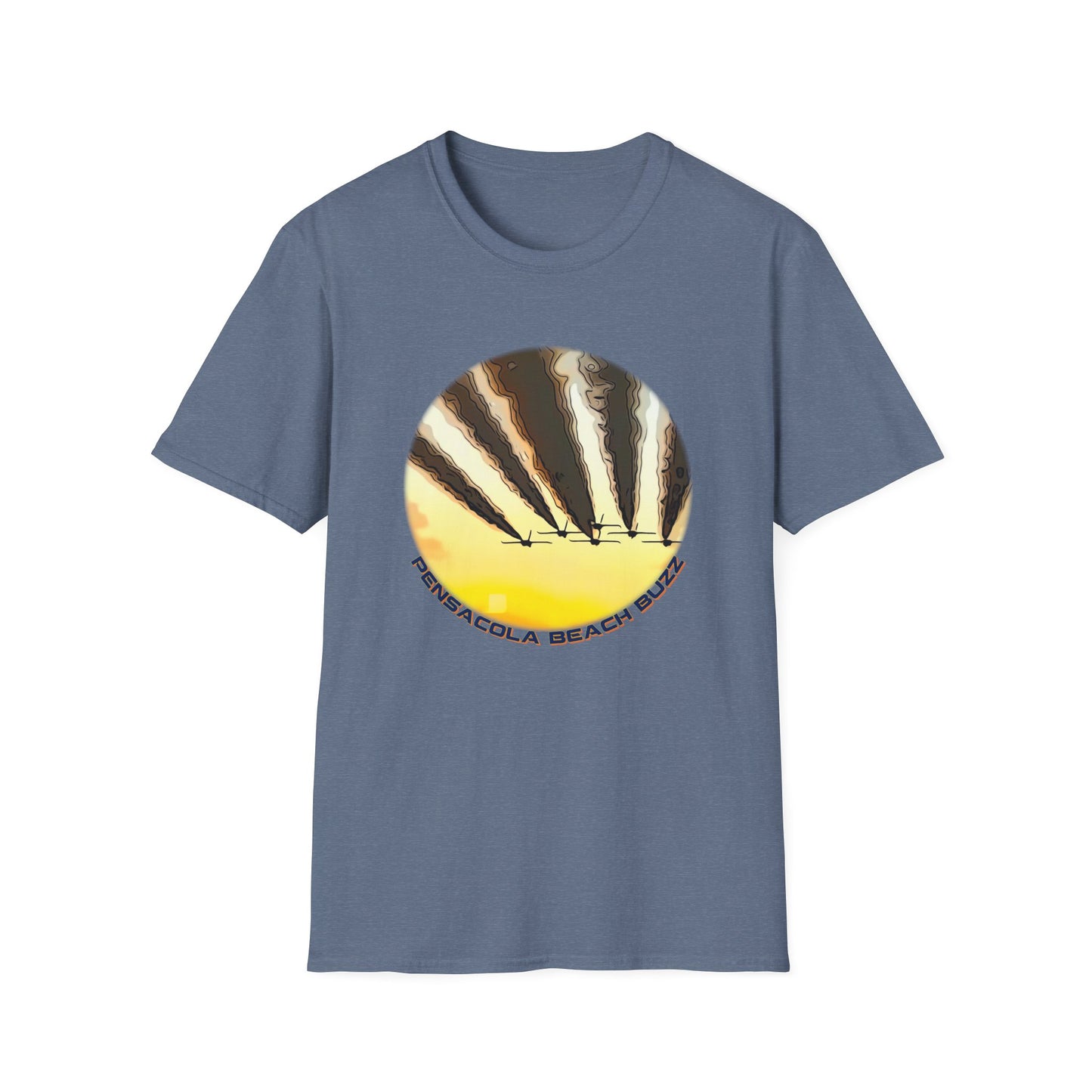 Blue Angels Beach Buzz on Pensacola Beach T-Shirt