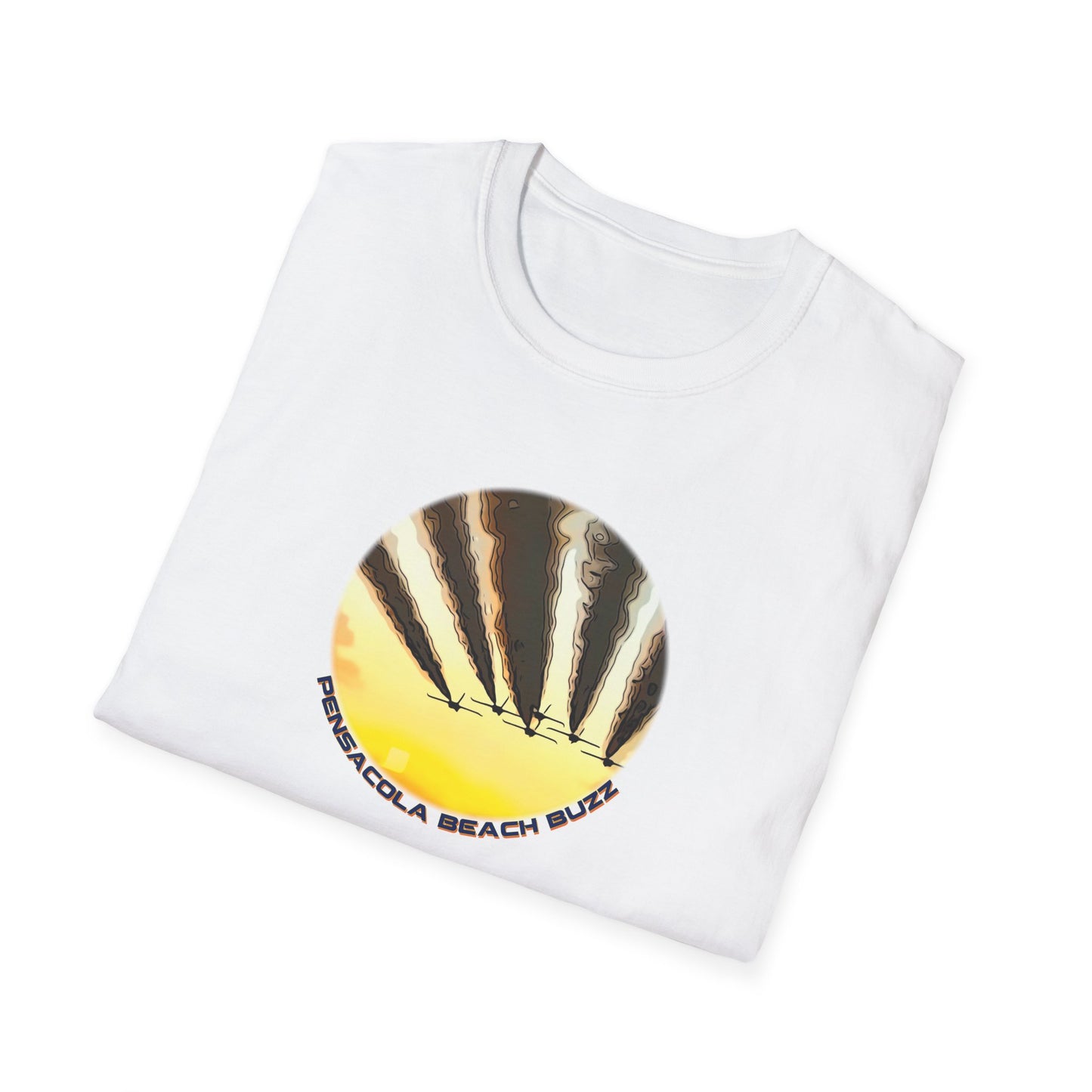 Blue Angels Beach Buzz on Pensacola Beach T-Shirt