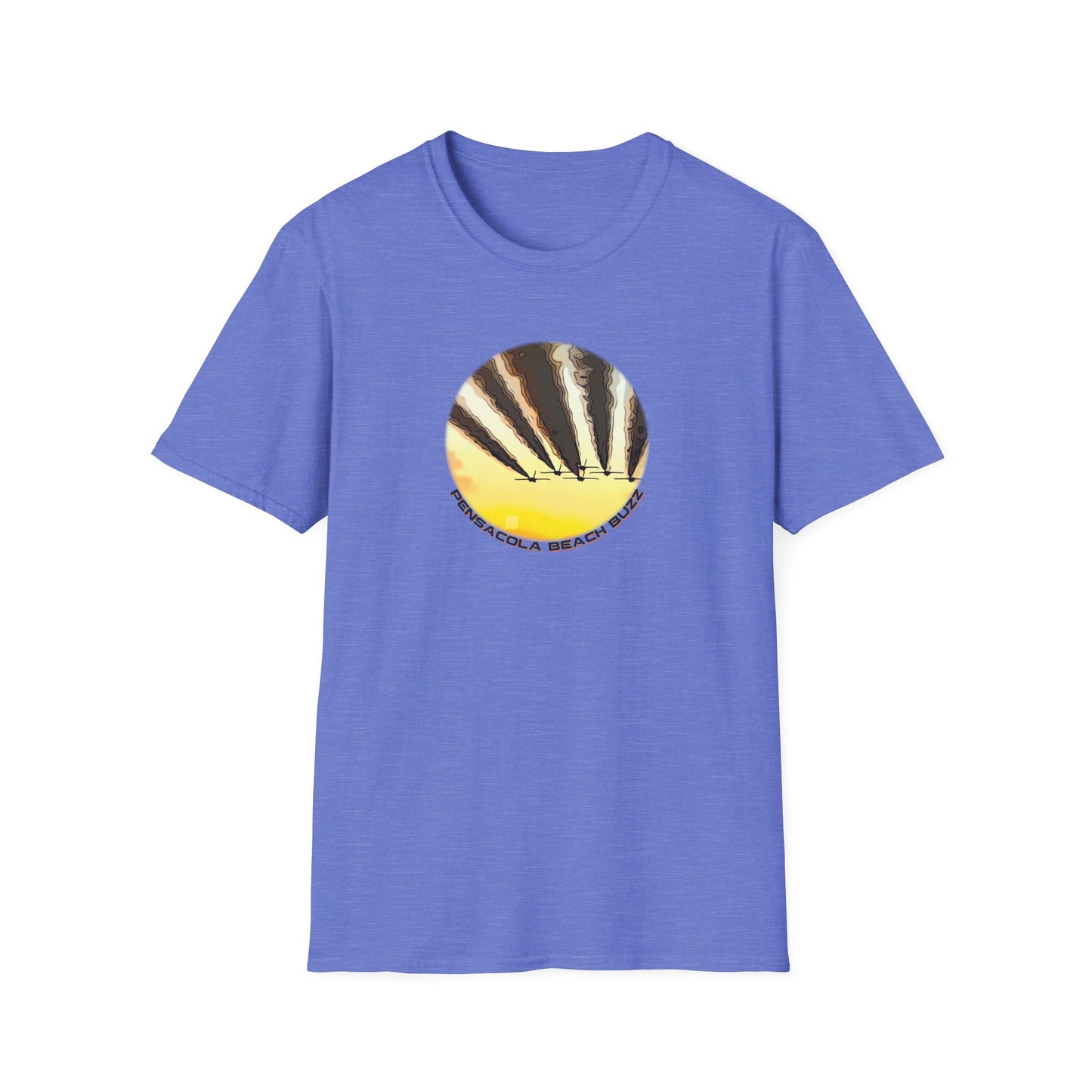 Blue Angels Beach Buzz on Pensacola Beach T-Shirt