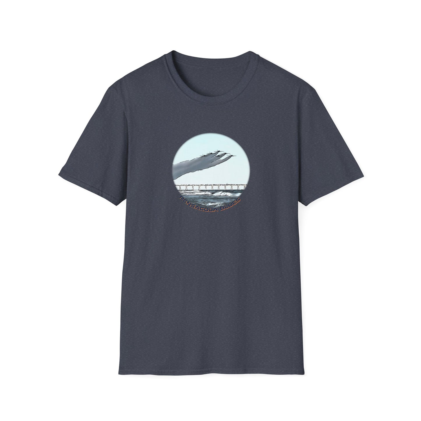 Blue Angels Beach Buzz on Pensacola Beach T-Shirt - PF01