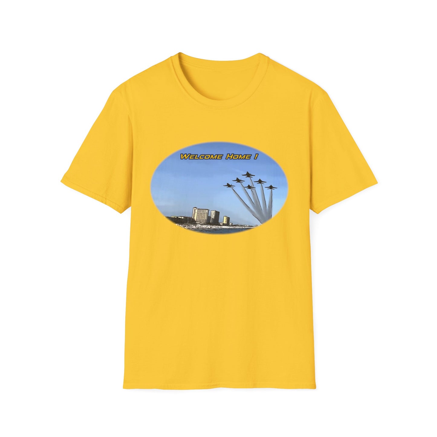 Blue Angels Beach Buzz on Pensacola Beach T-Shirt