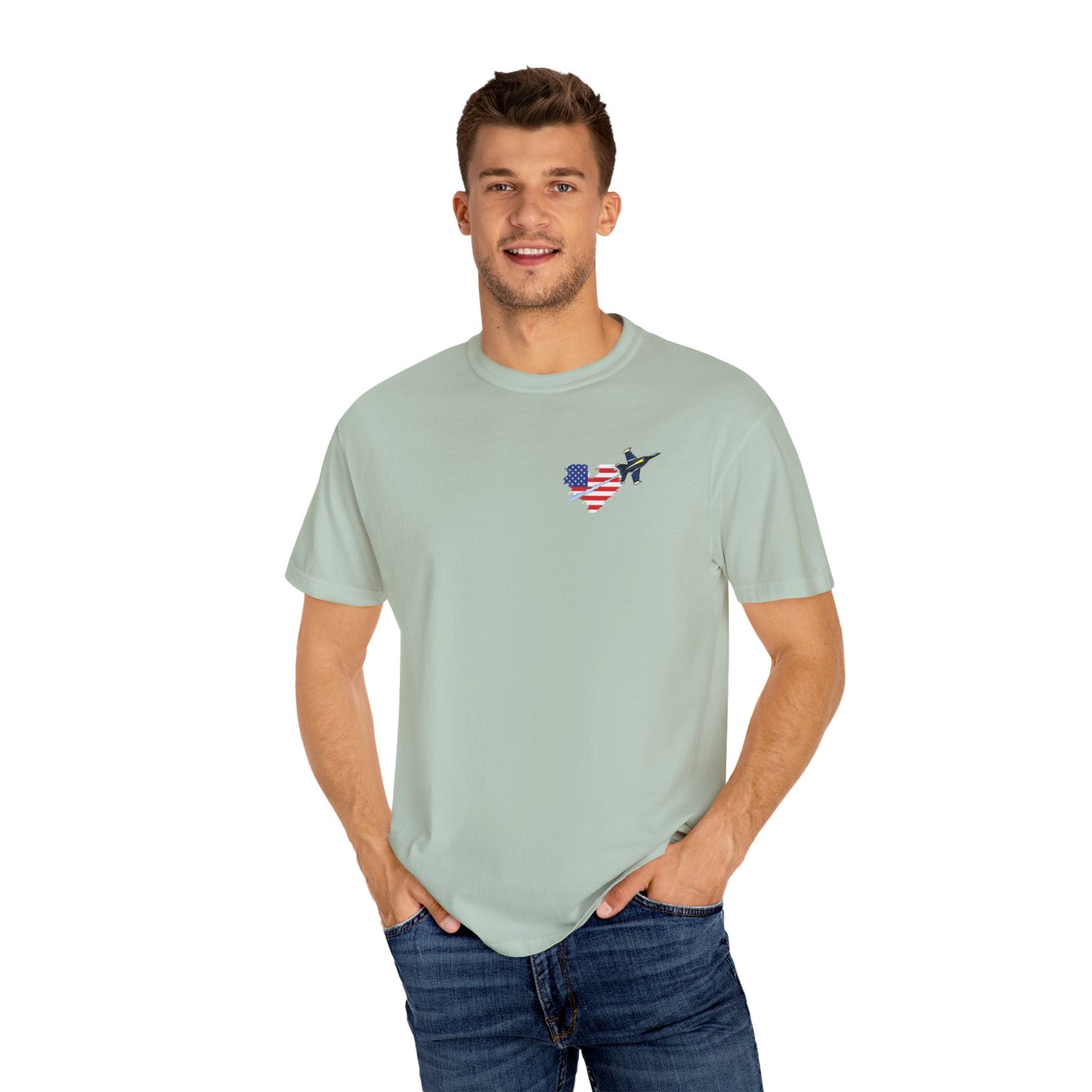 Pensacola Blues Heart Pocket featuring Blue Angels - PBP05