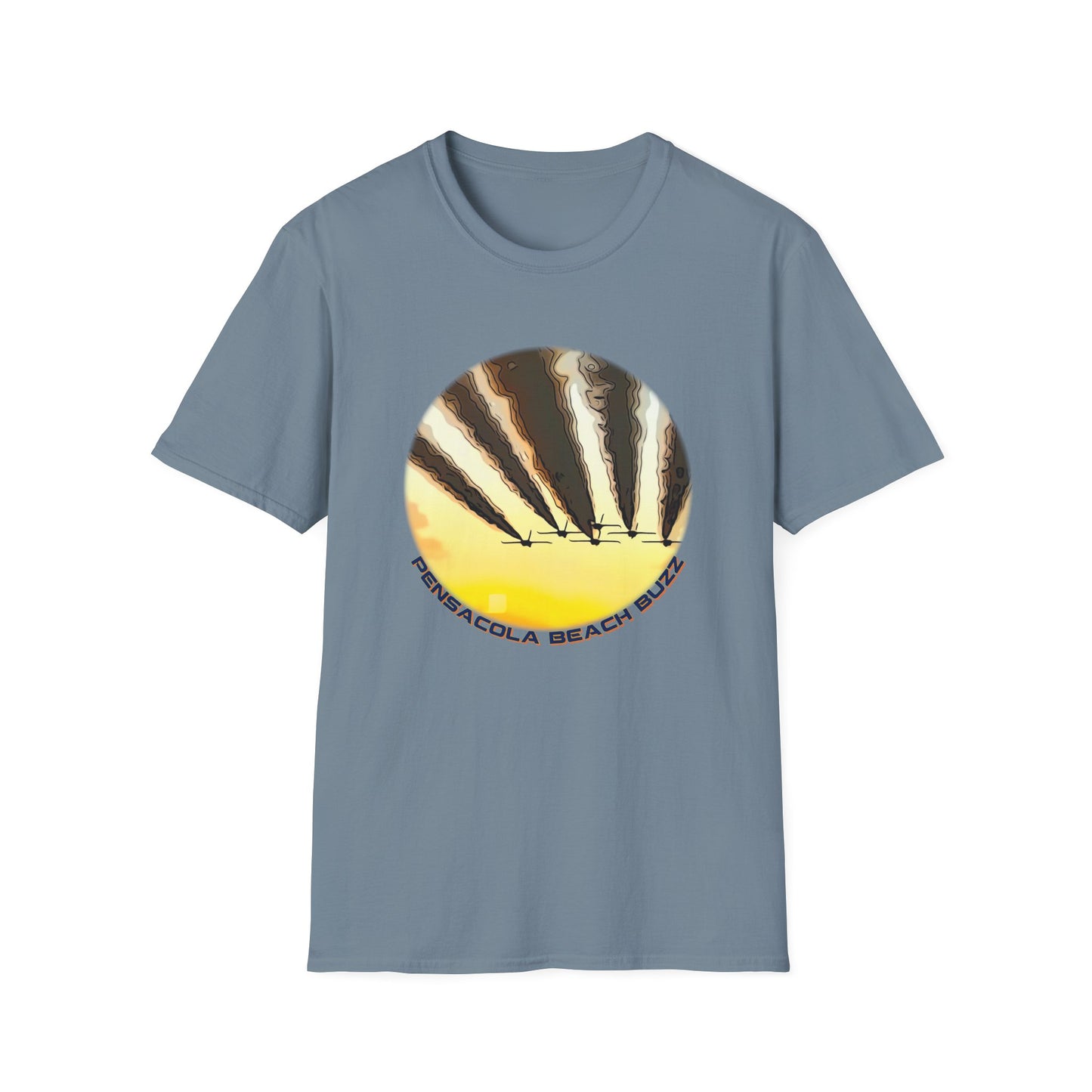 Blue Angels Beach Buzz on Pensacola Beach T-Shirt