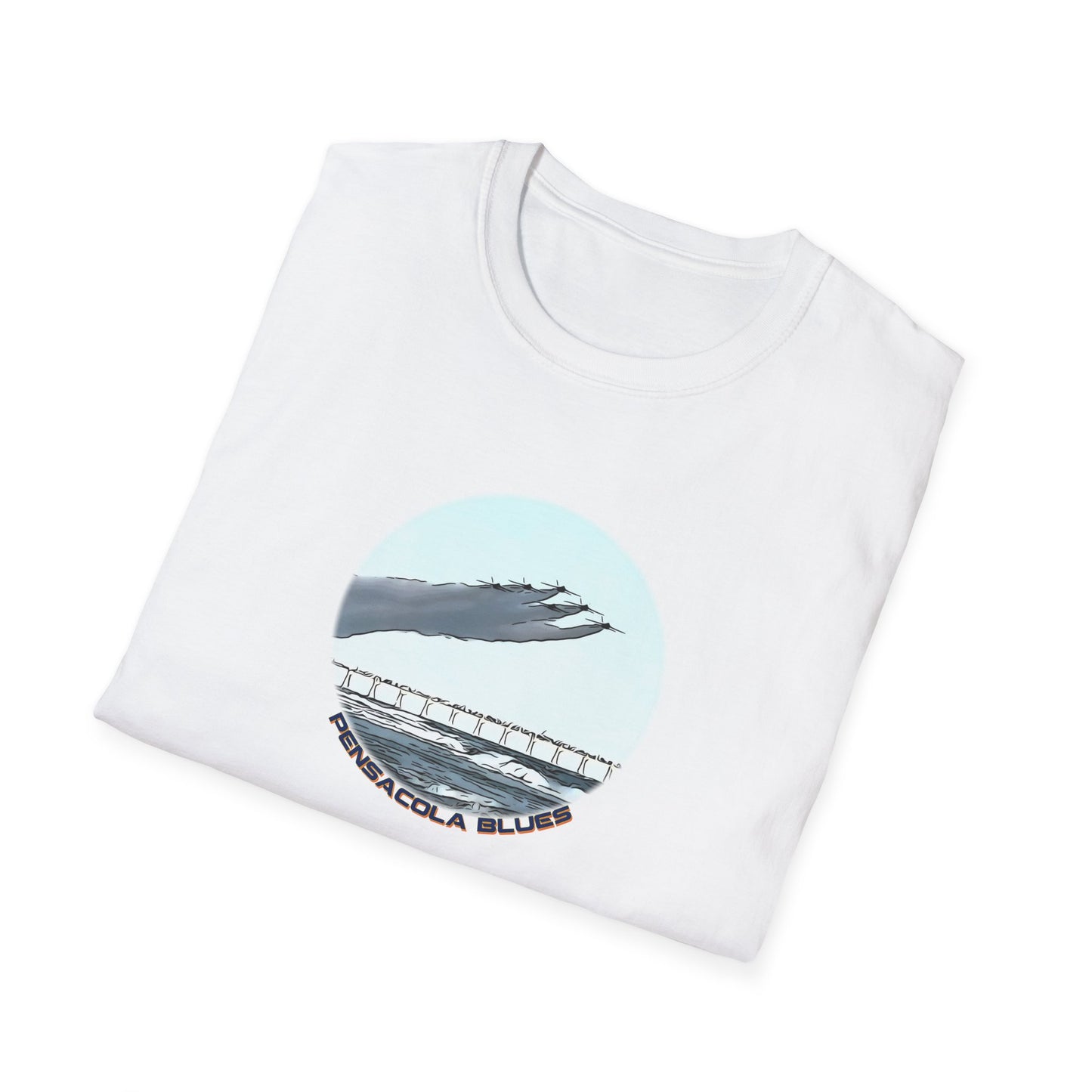 Blue Angels Beach Buzz on Pensacola Beach T-Shirt - PF01