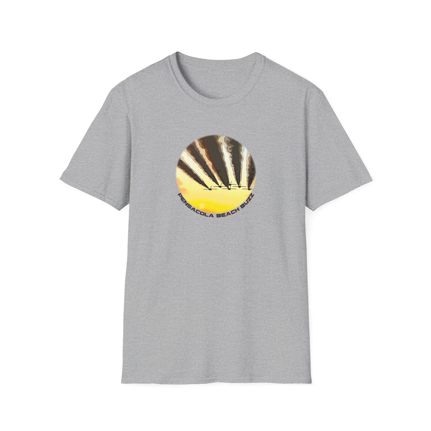 Blue Angels Beach Buzz on Pensacola Beach T-Shirt