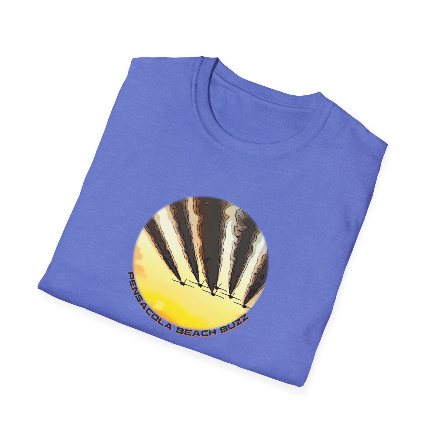 Blue Angels Beach Buzz on Pensacola Beach T-Shirt