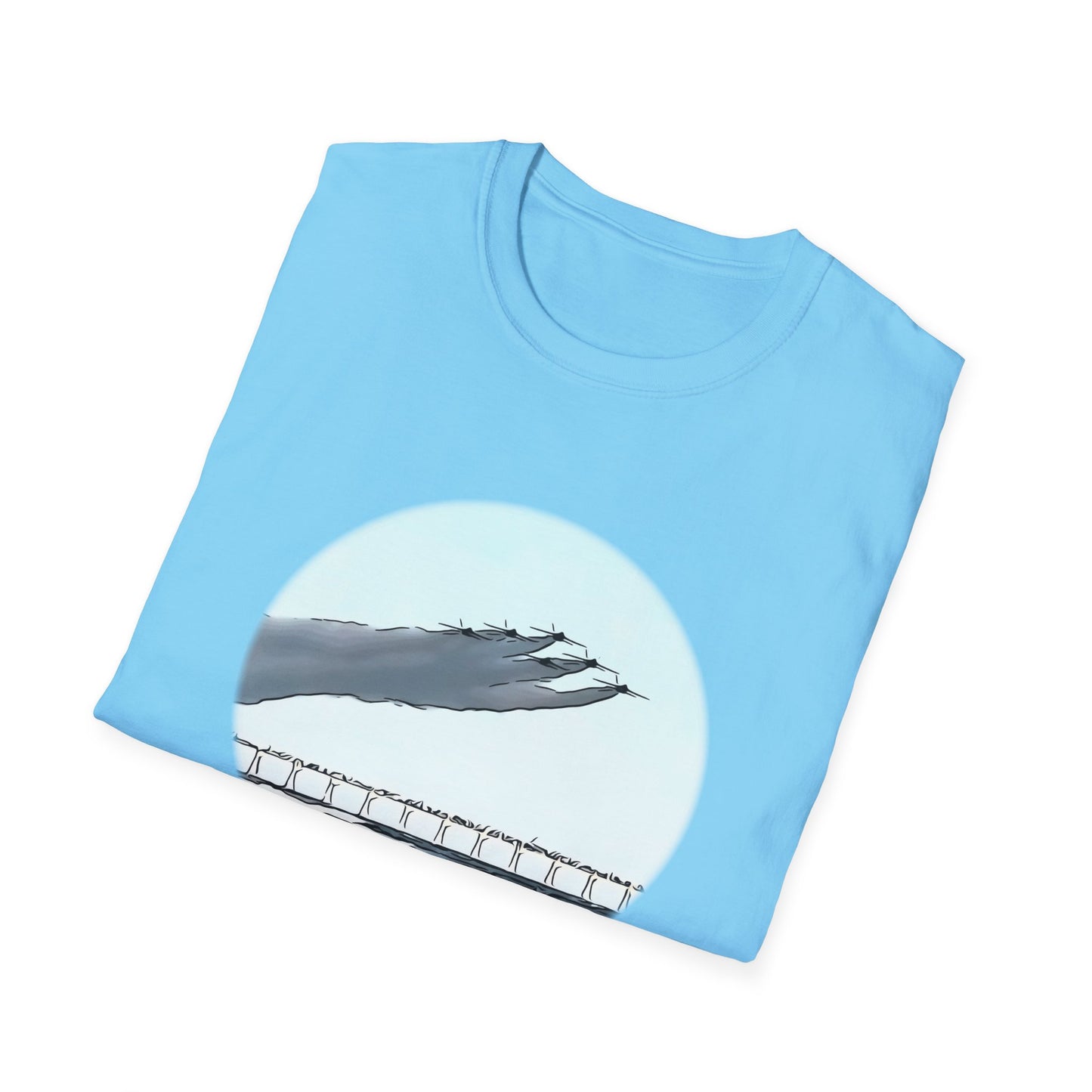 Blue Angels Beach Buzz on Pensacola Beach T-Shirt - PF01