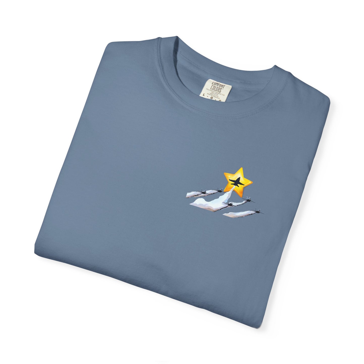 Pensacola Blues Gold Star Pocket featuring Missing Man Formation - PBP06