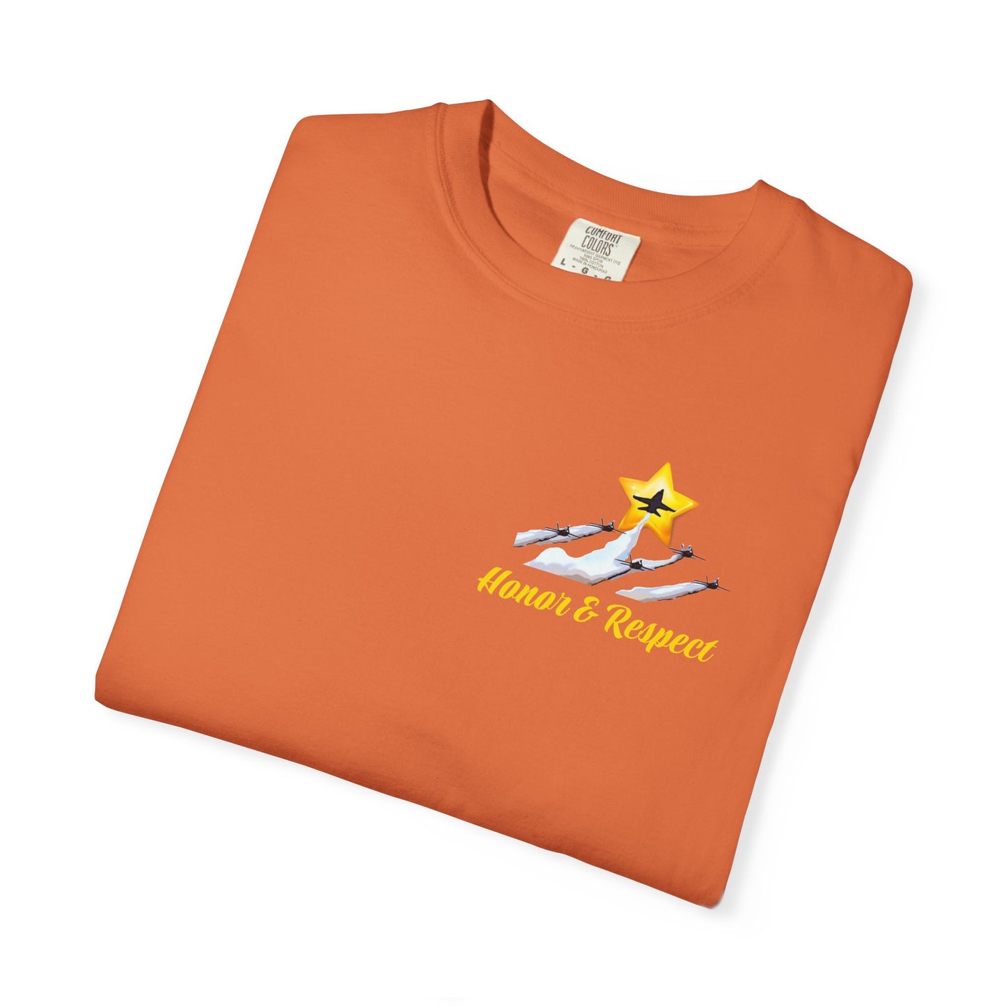 Pensacola Blues Gold Star "Honor & Respect" Pocket featuring Missing Man Formation - PBP10