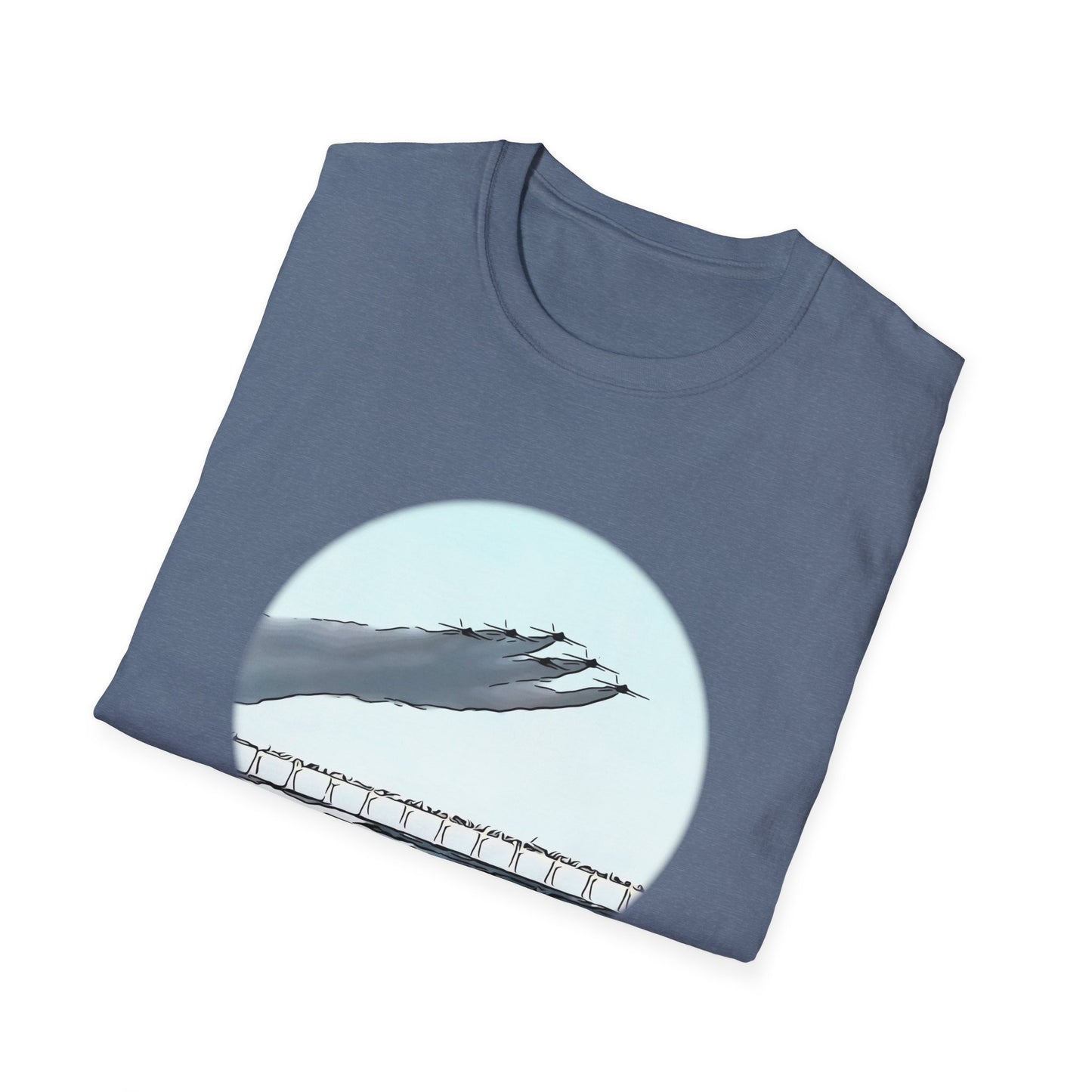 Blue Angels Beach Buzz on Pensacola Beach T-Shirt - PF01
