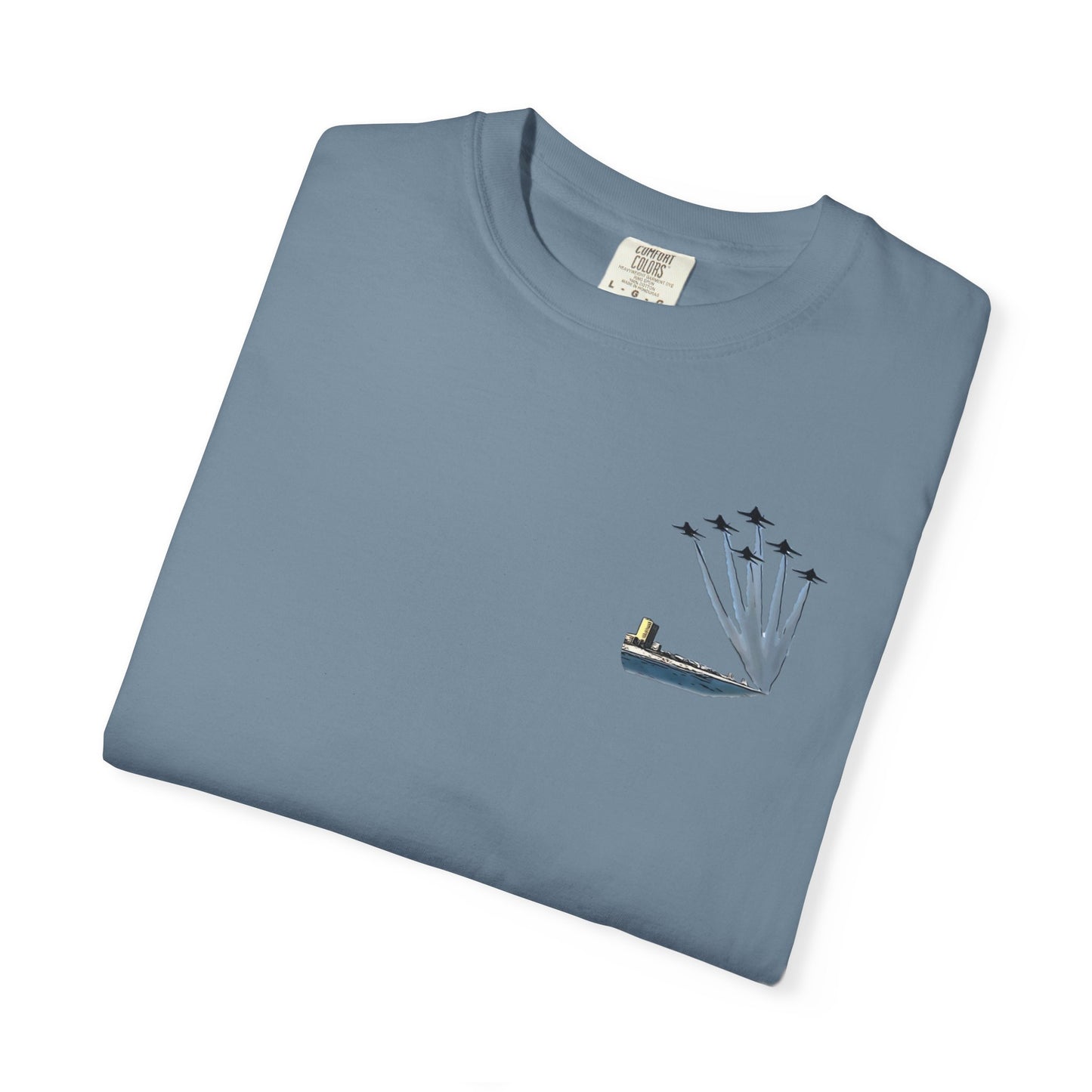 Pensacola Blues featuring Blue Angels Approaching the Pensacola Beach Pier Beach Buzz - PBP04