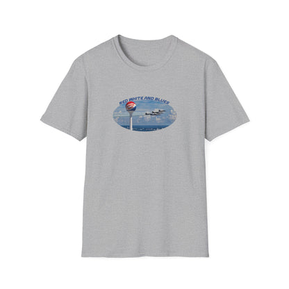 Blue Angels Red, White, and Blues Pensacola Beach Airshow T-Shirt