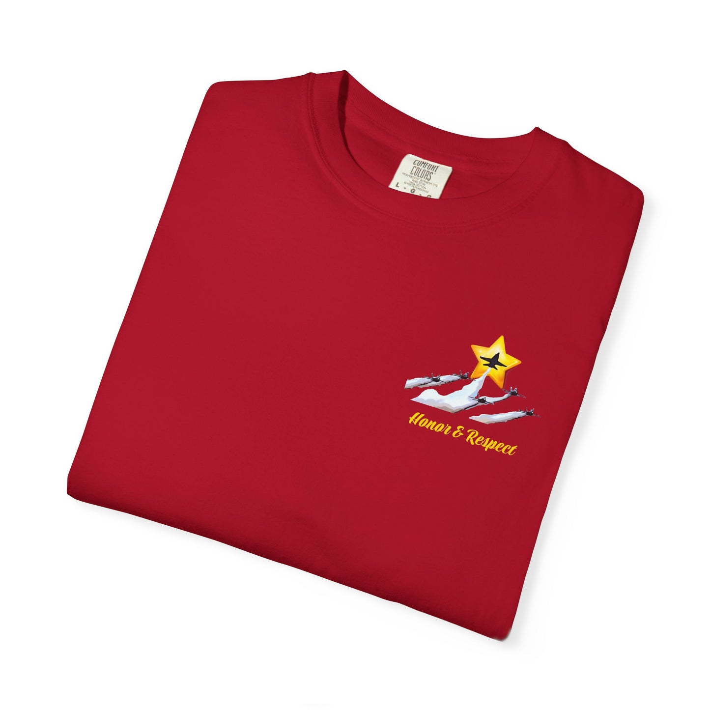 Pensacola Blues Gold Star "Honor & Respect" Pocket featuring Missing Man Formation - PBP10