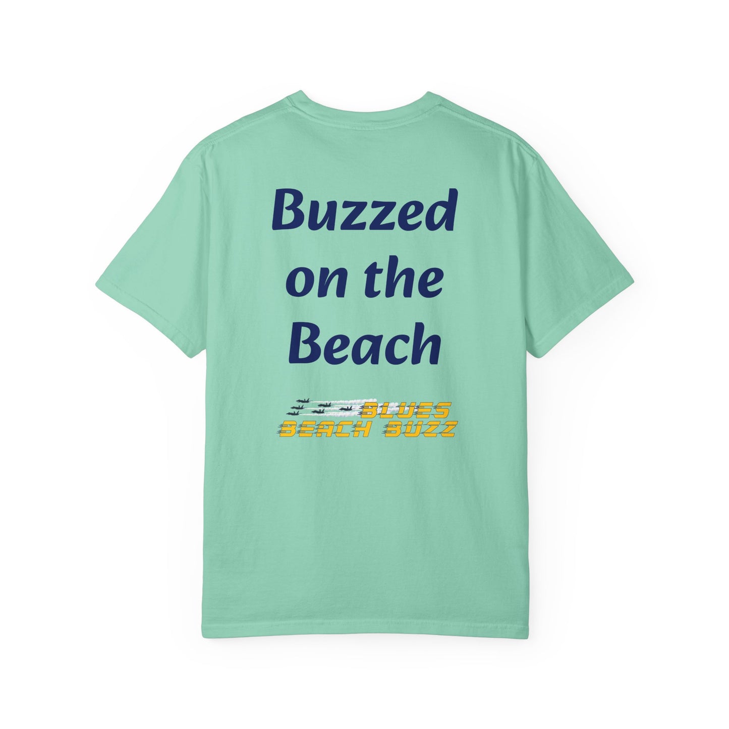 Pensacola Blues Beach Buzz featuring Blue Angels Approaching the Pensacola Beach Pier Beach Buzz - PBB04