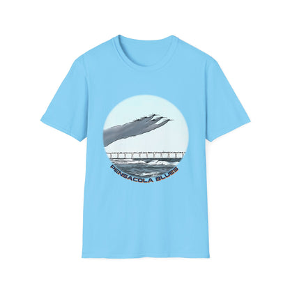 Blue Angels Beach Buzz on Pensacola Beach T-Shirt