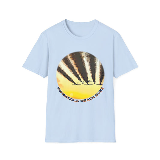 Blue Angels Beach Buzz on Pensacola Beach T-Shirt