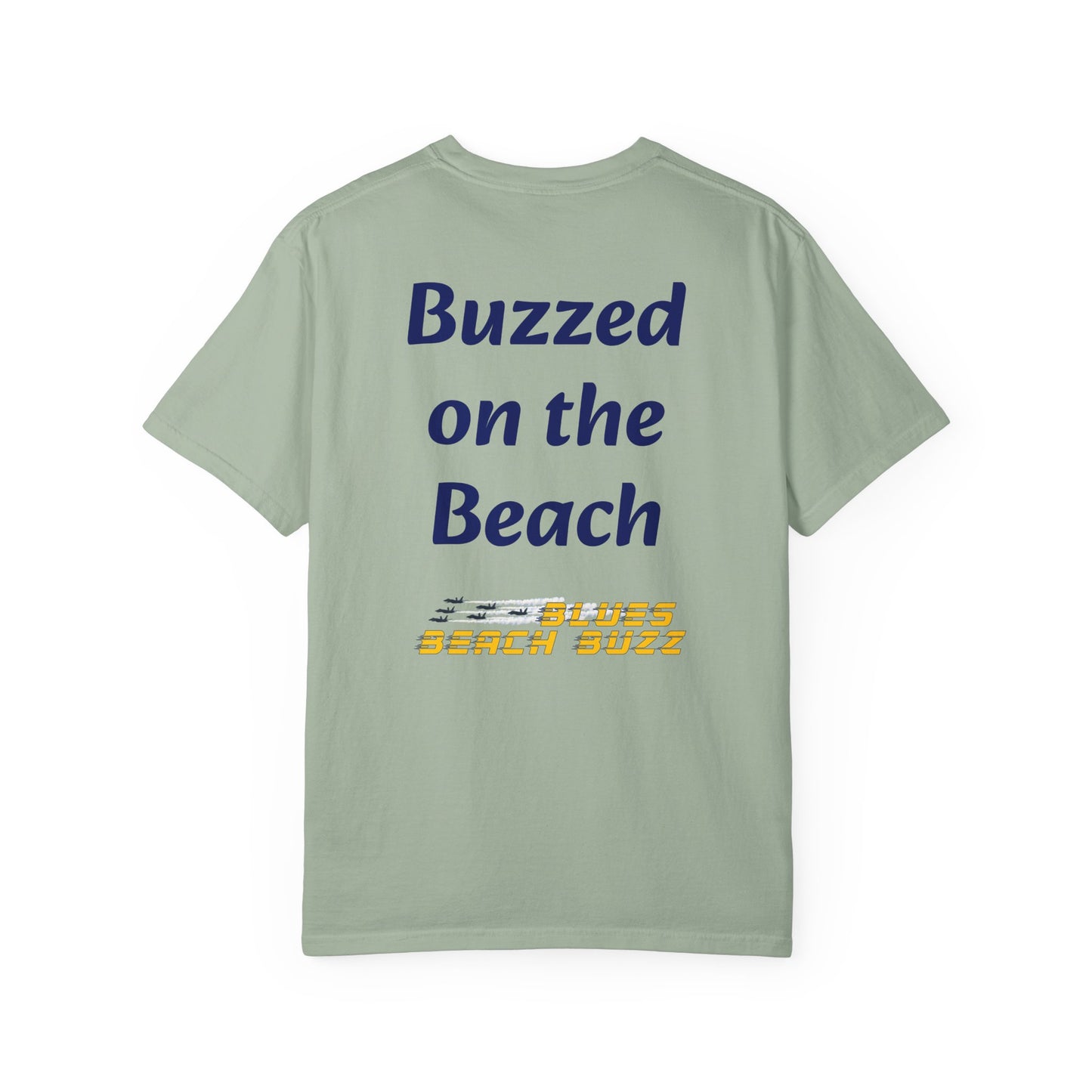 Pensacola Blues Beach Buzz featuring Blue Angels Approaching the Pensacola Beach Pier Beach Buzz - PBB04