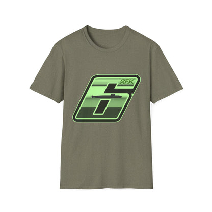 RFK NASCAR Six (6) Car T-Shirt with submarine logo embedded in the car number