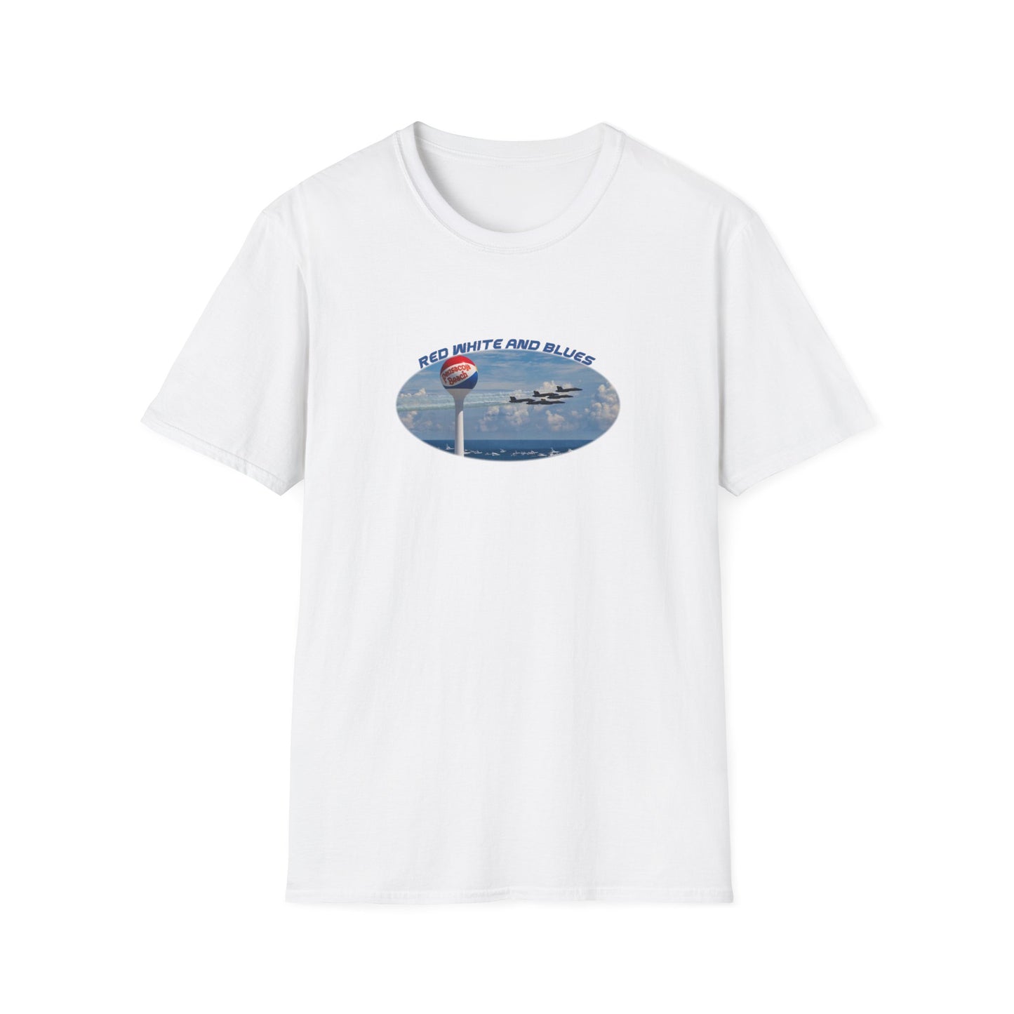 Blue Angels Red, White, and Blues Pensacola Beach Airshow T-Shirt