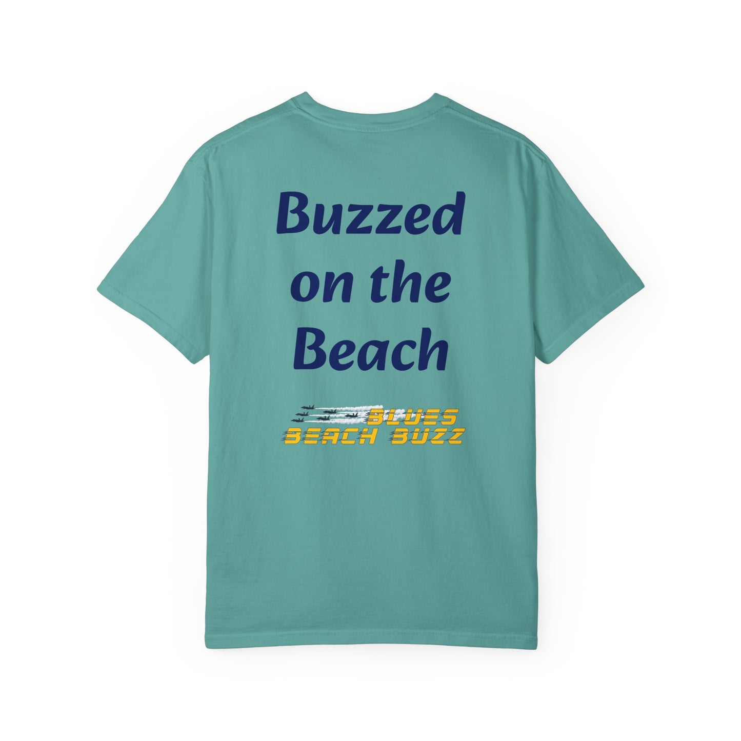 Pensacola Blues Beach Buzz featuring Blue Angels Approaching the Pensacola Beach Pier Beach Buzz - PBB04