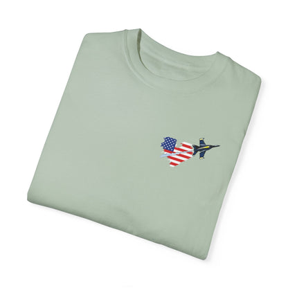 Pensacola Blues Heart Pocket featuring Blue Angels - PBP05