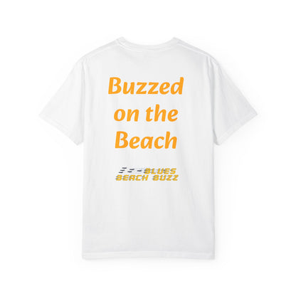 Pensacola Blues Beach Buzz featuring Blue Angels Beach Buzz crossing the Pensacola Beach Pier  - PBB02