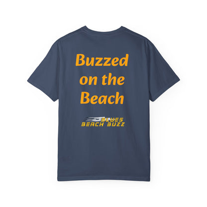 Pensacola Blues Beach Buzz featuring Blue Angels Beach Buzz crossing the Pensacola Beach Pier  - PBB02