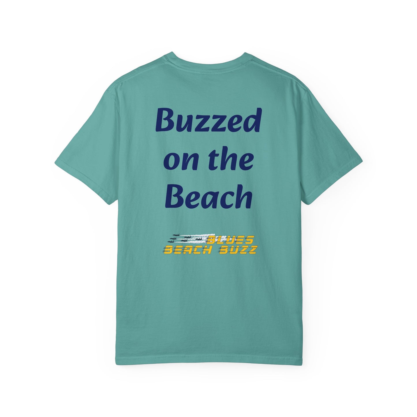 Pensacola Blues Beach Buzz featuring Blue Angels Approaching the Pensacola Beach Pier Beach Buzz - PBB04