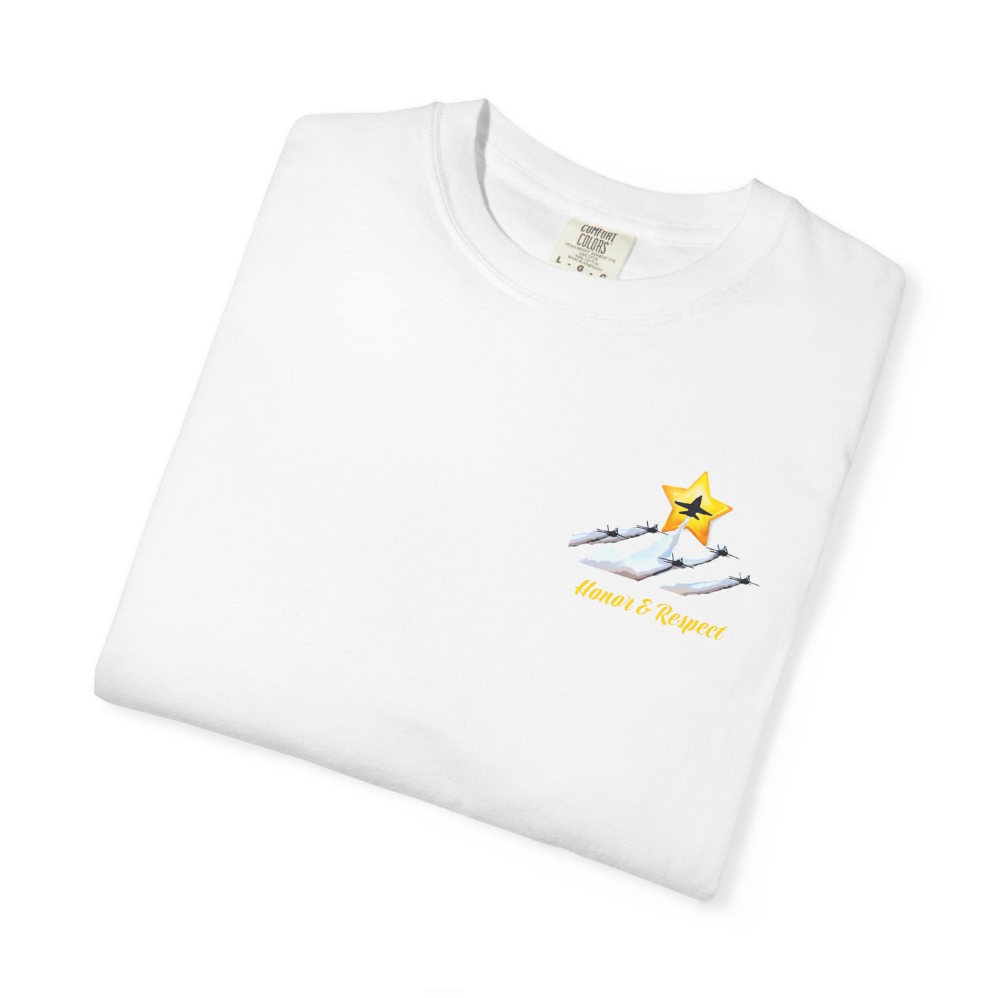 Pensacola Blues Gold Star "Honor & Respect" Pocket featuring Missing Man Formation - PBP10