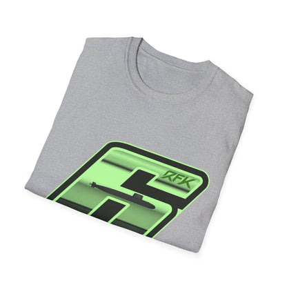 RFK NASCAR Six (6) Car T-Shirt with submarine logo embedded in the car number