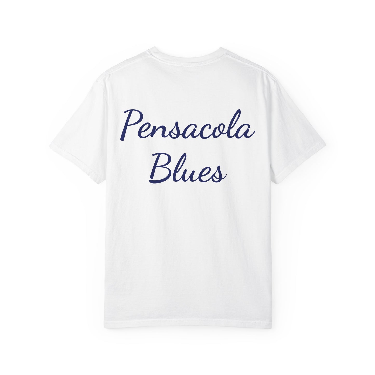 Pensacola Blues featuring Blue Angels Approaching the Pensacola Beach Pier Beach Buzz - PBP04
