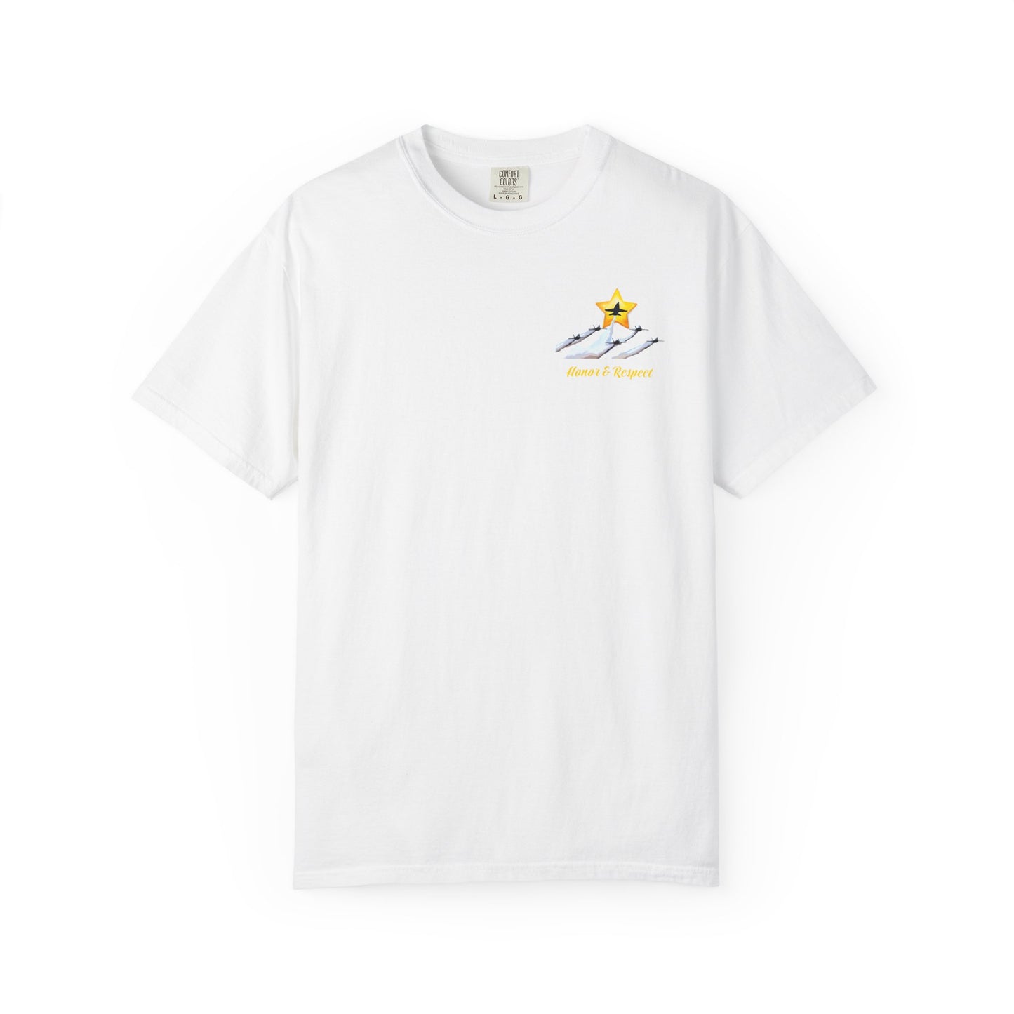 Pensacola Blues Gold Star "Honor & Respect" Pocket featuring Missing Man Formation - PBP10