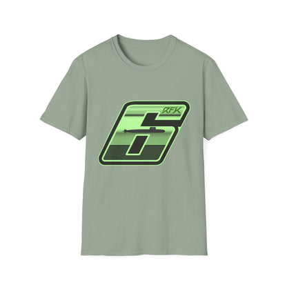 RFK NASCAR Six (6) Car T-Shirt with submarine logo embedded in the car number