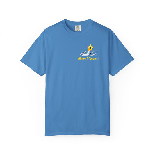 Pensacola Blues Gold Star "Honor & Respect" Pocket featuring Missing Man Formation - PBP10