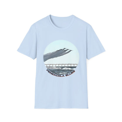 Blue Angels Beach Buzz on Pensacola Beach T-Shirt