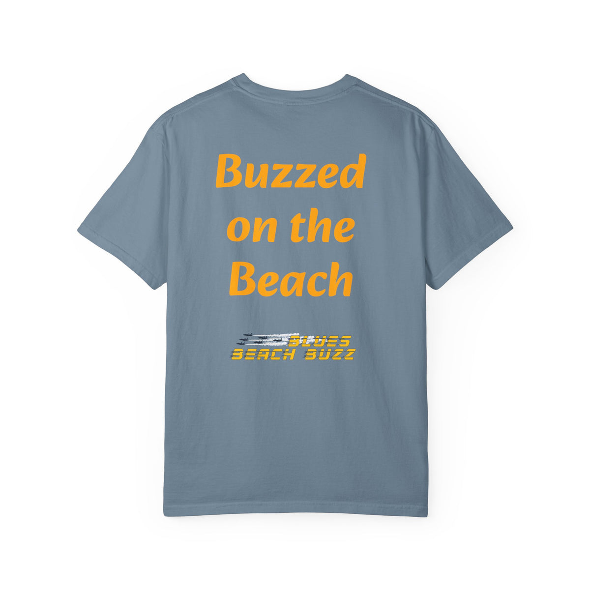 Pensacola Blues Beach Buzz featuring Blue Angels Beach Buzz crossing the Pensacola Beach Pier  - PBB02
